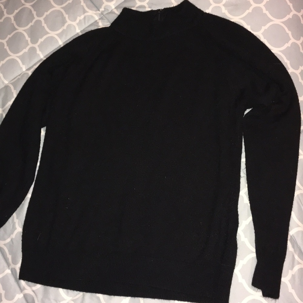 Knit Vintage Sweater black S small